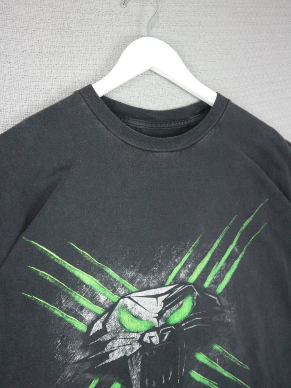 Team Arctic Cat By Arctic Wear Mens Black T-Shirt Size XXL 2XL Faded Vintage - Picture 6 of 9